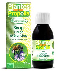 SIROP BIO POUR GORGE ET BRONCHES 125 ml