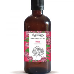 Rose de Damas Bio – Huiles de fleurs 100 ml