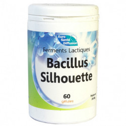 Ferments lactiques – Bacillus silhouette 60 gélules