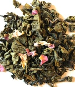 thé vert douceur de rose