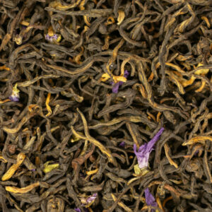 thé vert bio à la violette