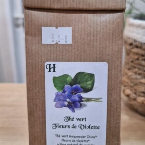 Thé vert Fleurs de Violette bio 80 gr