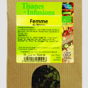 Tisane Ménopause Bio 100 gr