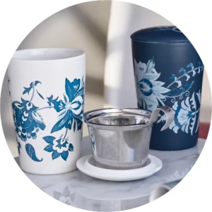 Tisanière LUNA blanche