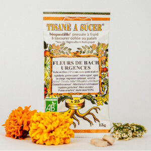 Bio pastilles Fleurs de Bach "urgence" - sans sucre, naturelles, fabriquées en France