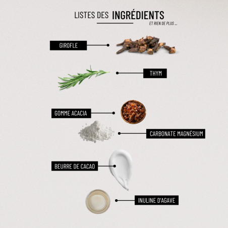 Bio pastilles Girofle-Thym - sans sucre, naturelles, fabriquées en France – Image 3