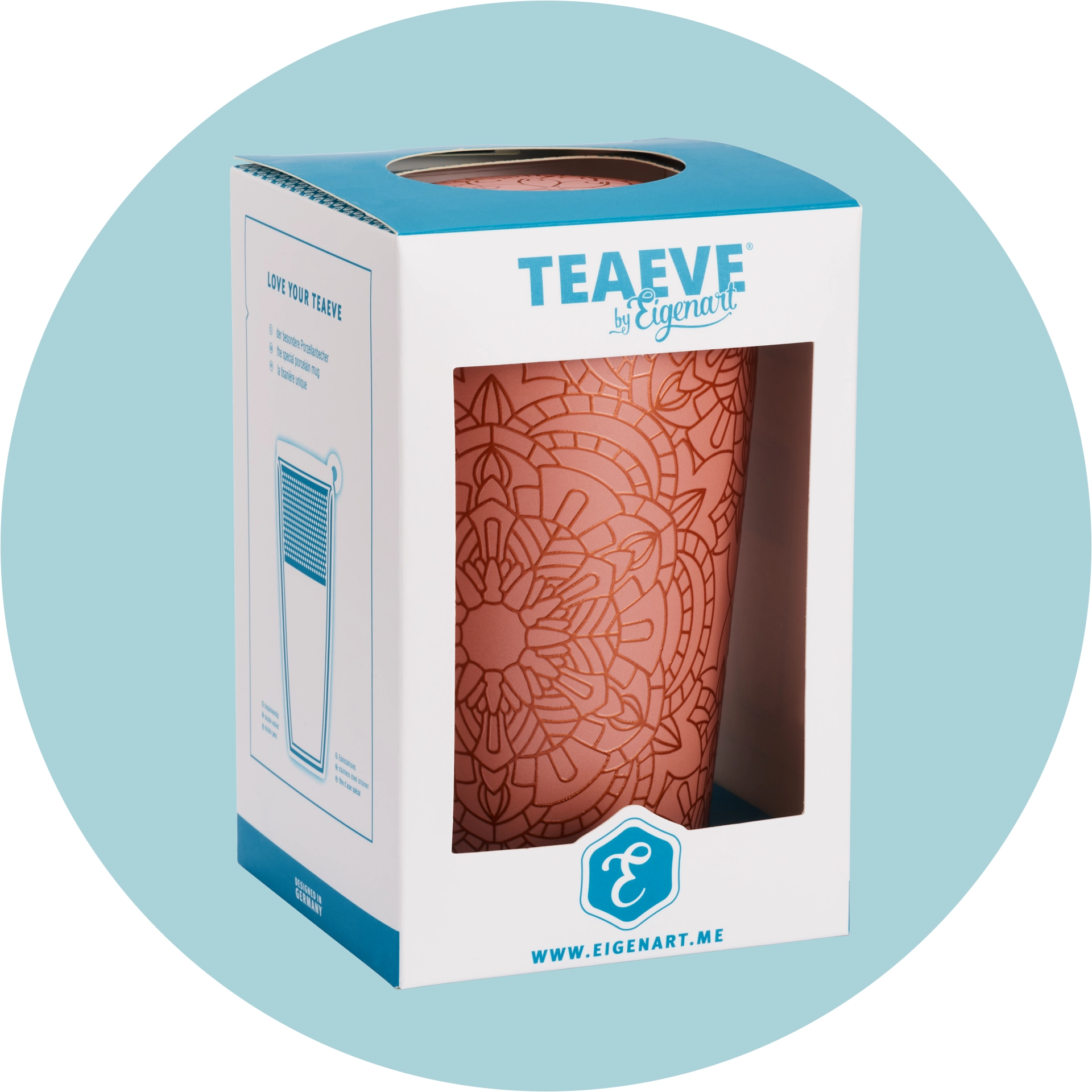 Tisanière MANDALA rose