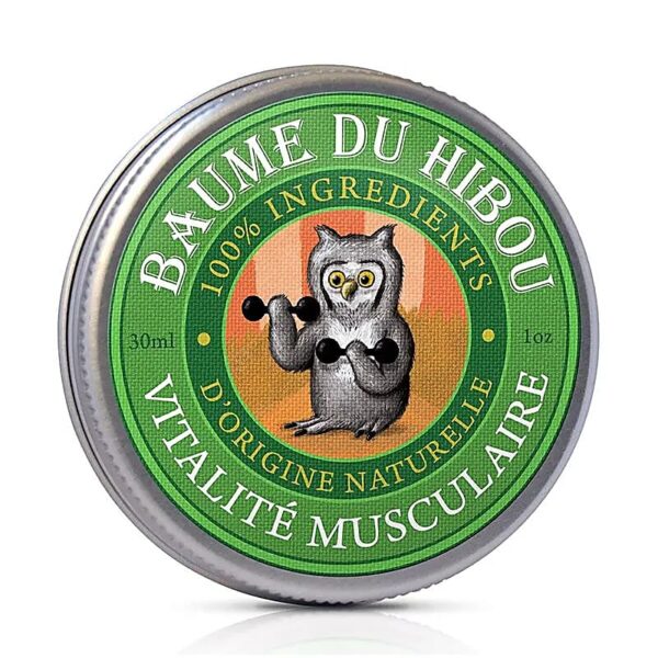 Baume du hibou Vitalité musculaire BIO 30 ml