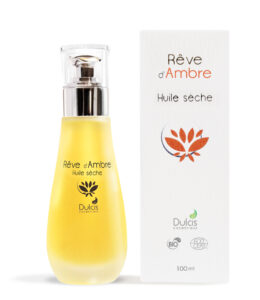 Huile sèche parfumée rêve d'ambre Bio 100 ml