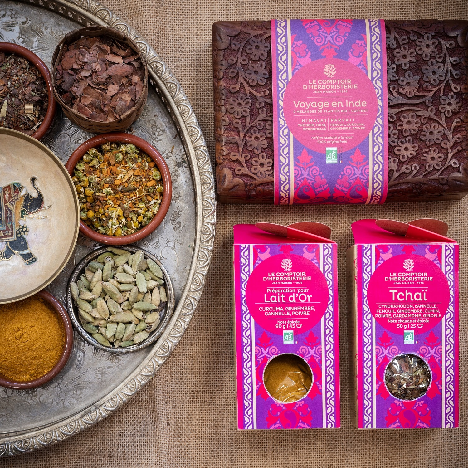 Le TCHAÏ Bio, la boisson traditionnelle de l’Inde - 60g – Image 2