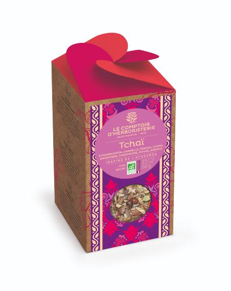 Le TCHAÏ Bio, la boisson traditionnelle de l’Inde - 60g