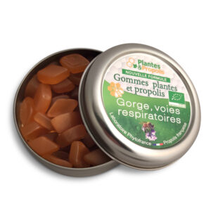 Gommes plantes et propolis Bio
