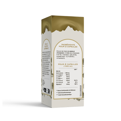 Huile de foie de morue 100 capsules – Image 2