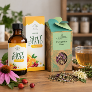 Pack Immunité – Sirophyto Immunité + Tisane Préventive Hiver Bio